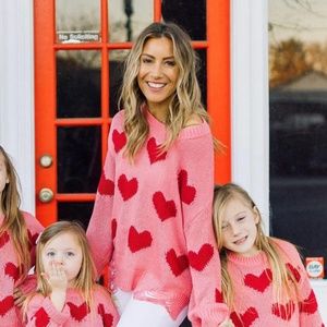 Like New Heart Sweater